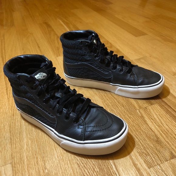 vans sk8 hi platform skate shoe